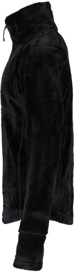 Obermeyer Teen Girls' Furry Fleece Quarter Zip T-Neck 2020-2021 -Summit Ski 3700016009 black gallery2 final