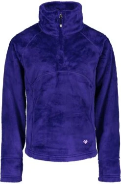 Obermeyer Teen Girls' Furry Fleece Quarter Zip T-Neck 2020-2021 -Summit Ski 3700019075 free reign final