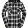 Volcom Ladies Hooded Flannel Jacket 2021-2022 2 Volcom Ladies Hooded Flannel Jacket 2021-2022 -Summit Ski Volcom hooded flannel jkt ladies 12w911235365