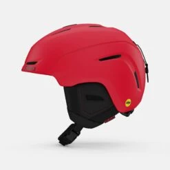 Giro Juniors Neo MIPS Helmet 2020-2021 13 Giro Juniors Neo MIPS Helmet 2020-2021 -Summit Ski giro 2021 neo jr mips snow helmet matte bright red side