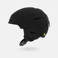 Giro Juniors Neo MIPS Helmet 2020-2021 11 Giro Juniors Neo MIPS Helmet 2020-2021 -Summit Ski giro 2021 neo jr mips youth snow helmet matte black side