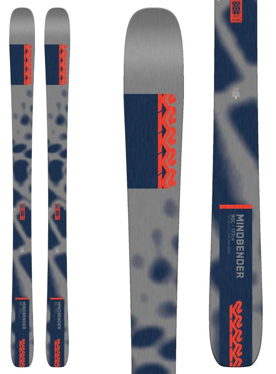 K2 Mindbender 90C Flat Ski 2022-2023 3 K2 Mindbender 90C Flat Ski 2022-2023